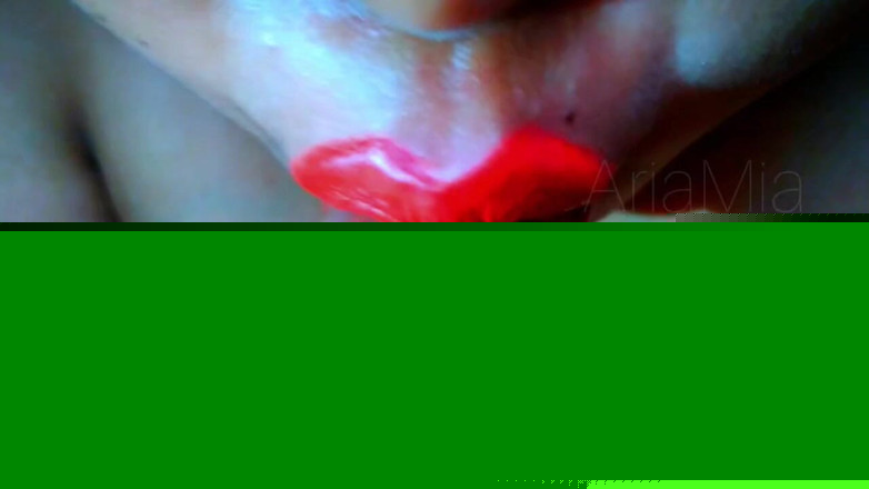 Aria Mia: Asmr Vet kouření POV hodinky se sluchátky a začít masturbace