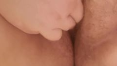 Clit Rubbing Closeup