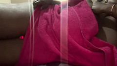 Busty BBW Teasing and Moaning in Bed