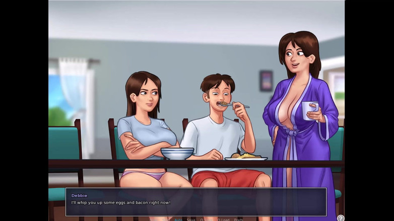 Johannes Gaming: Summertime saga - Johannes neukte Helen - Jenny werd geneukt vóór het...