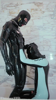 Rubberen douche softcore [hotelcollectie]