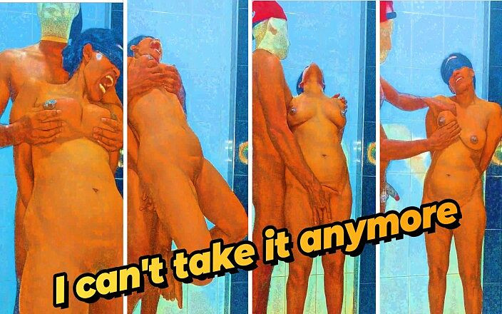 JANAKI: 새로운 만화 효과로 슈퍼 핫한 얼굴 때리고 젖탱이 처벌