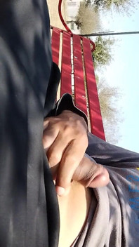 Me in the Park Alone Giving Pleasure to Till I Get Milk