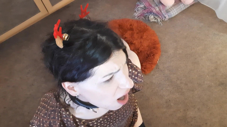 Disciplinater: A Sexy Sissy Deer Is Hardcore Fucked by Santa, Deep...