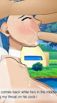 Bulma descuidado facefuck en vestido de novia