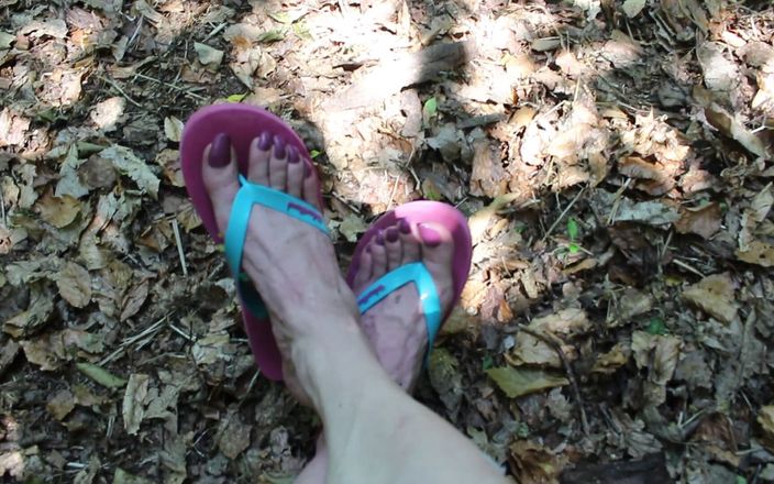 Lilly Disgrace: Sissy Nohy v lese