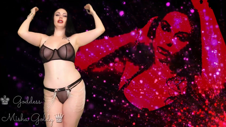 Goddess Misha Goldy: ฉันโปรแกรมเธอให้กลายเป็นทาสติดใจ! ฉันจะทำลายเธอและทำให้เธออ่อนแอ