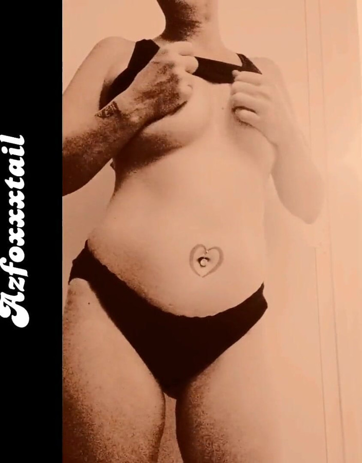 AzFoxxxTailPhelicia: Striptiz 1 - blackpanties