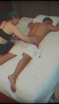 Masseuse vor der kamera erwischt