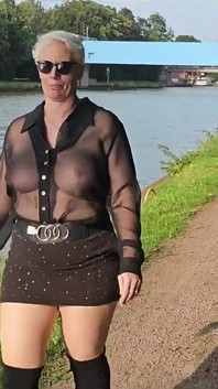 Fucked Myself with My Vibrator by the Mittelland Canal