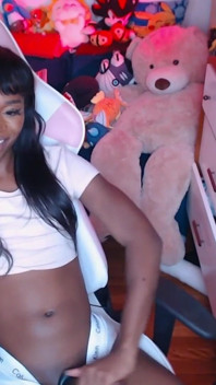 White Calvin Briefs Double Cumshot - BBC Trans Babe Vanniall Milks Her Thick Cock Twice