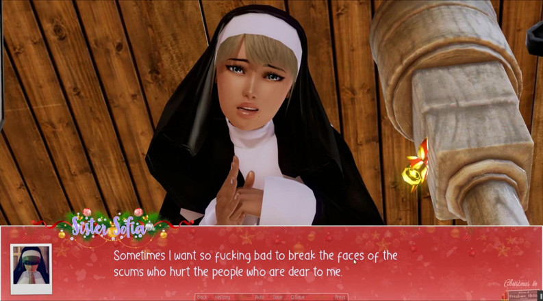 Cumming Gaming: Unlimited Christmas [xmas hentai porn play] ep.15 stepsister Sophia the nun...