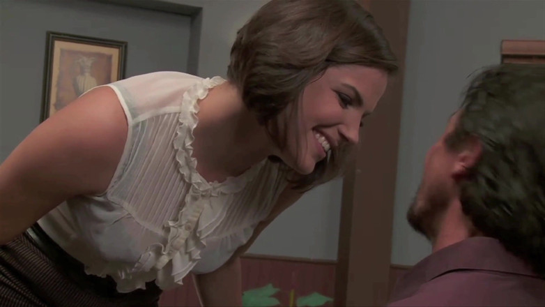 Pink Kitty: Short hair MILF Bobbi Star drilled by muscle guy