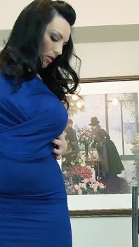 Peituda canadense esposa e madrasta Stacy Ray masturbando