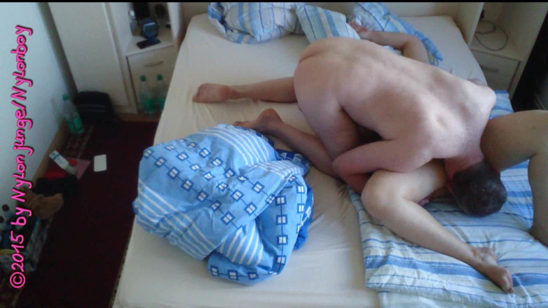 NylonjungeCarmen: Horny neighbor is pawed 1