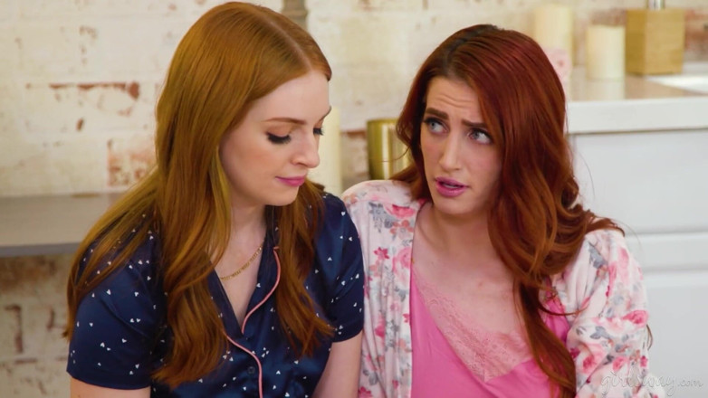 Girlsway: Girlsway - aria carson माया Kendrick को सेक्सी बदलाव देती है, फिर अपनी चूत के अंकुर पर अपनी कुंवारी जीभ लेती है