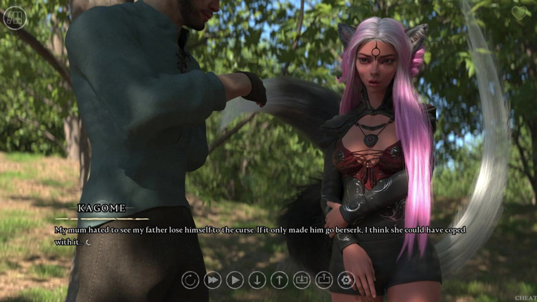 3D Cartoon Porn: Cele Șapte Realms 65 - Atlas o fute pe Kagome din spate după...