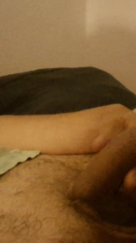 Mijn lul in bed