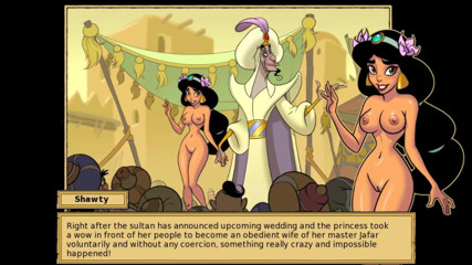 Cartoon Play: Iris quest Jasmine Aladdin bölüm 2 - Jafar ve kaltak Jasmine