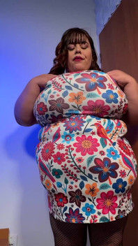 Angel BBW in Big Tits & Big Belly Madness