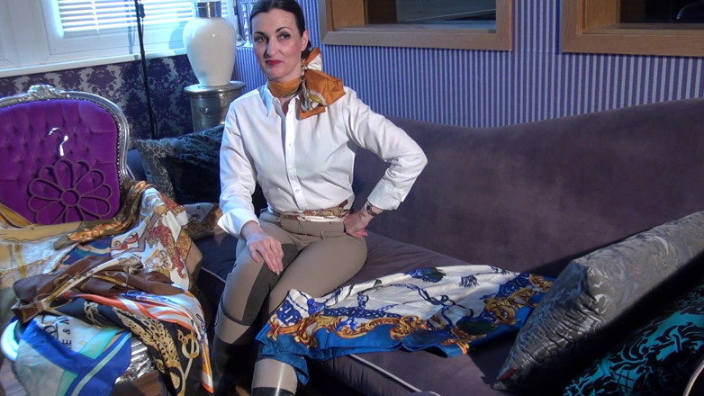 Lady Victoria Valente: Zijden sjaal paradijs