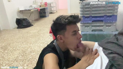 Amateur Guys Fuck: AGF: Ich habe Spaß mit meinem Partner, in einer Pause...