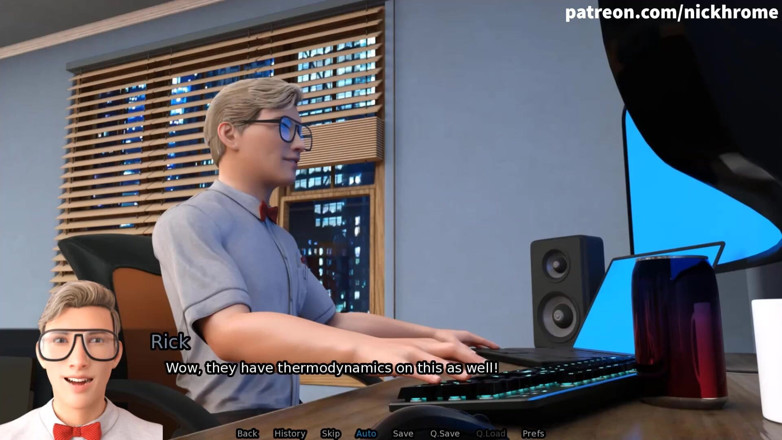 Visual Novels: SexBot 26 - до мене прийшла повія з коледжу
