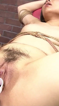 Japan Teen Filmed at Fetish Party with BDSM and Sex Machine