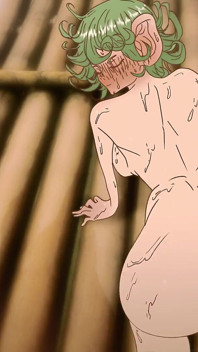 Tatsumaki cu urechi uriașe blocat în Oceanul Deschis pe o raft! Hentai one punch Man Porno Anime (Desene animate 2D)