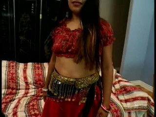 Indian Goddesses: Si jalang Hindu Mumtaz dengan punggung bulat besar dikongkek pepeknya...