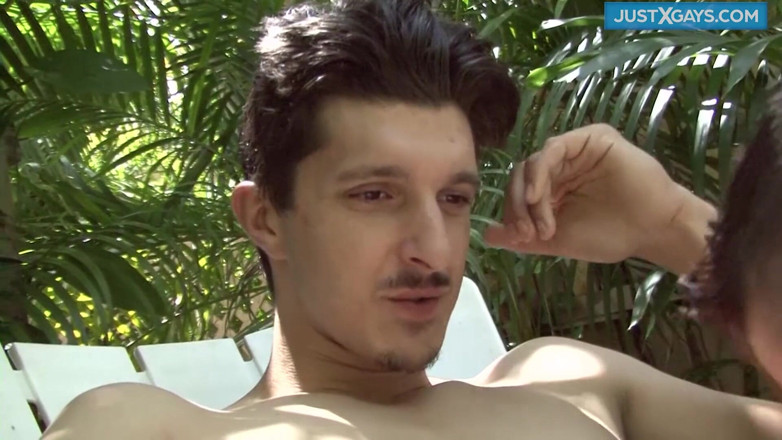 Just x gays: Молода вечірка членососів на вулиці