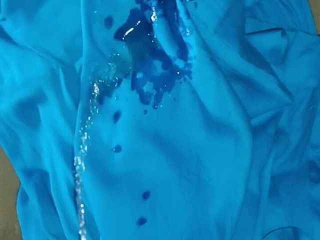51 Pissing on Nurse Suit Salwar in A Locker Room (Satin and silky)