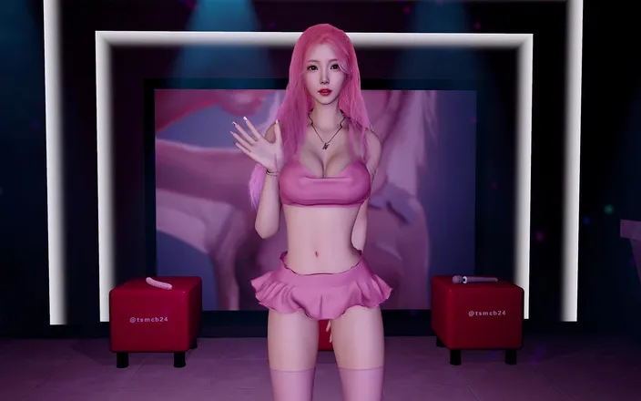 Why fuck so hard: 3D Cute Asian Babe Dance for You