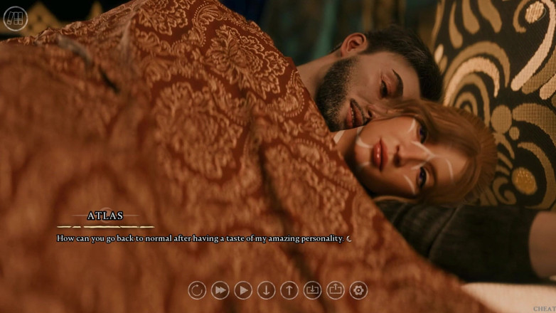 3D Cartoon Porn: The Seven Realms 55 - Atlas เลียหีของ Kali จากนั้นก็ชักว่าว
