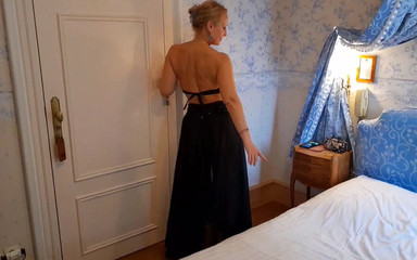 Thumbnail of Amateur Blonde Mature Wife Enjoys Sex Games in Heels