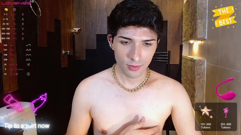 Diego_latinboy: Semen, Sweat, and Sex While I Play with My Thick,...