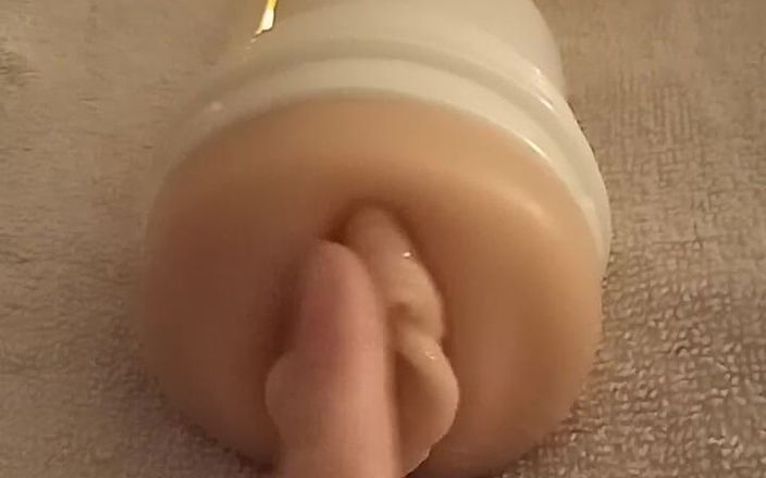 Grim Cocksman: Fleshlight masturbatie bij het kaarslicht