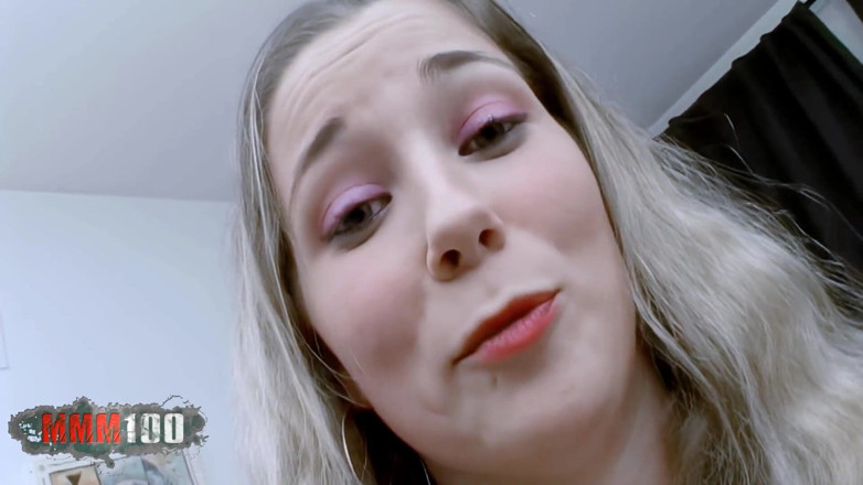 MMM100: Calia-b: Blonde Teen Gets Fucked Hard in the Ass