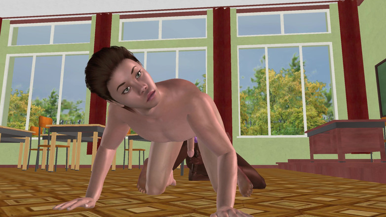 LustMen: Animerad 3D gayscen - två män som utforskar nöje tillsammans