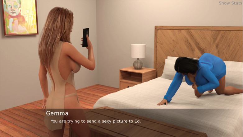 Porny Games: Project hot wife - Lazy morning with bff (71)