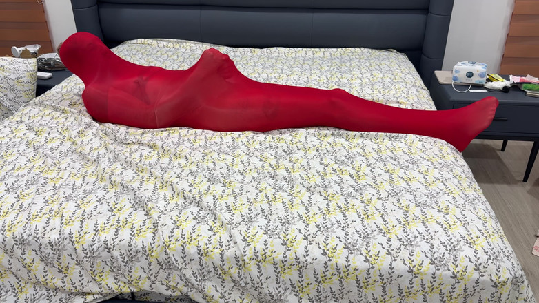 Asian foot goddess: Mummification Pantyhose Encasement Full Body Bondage
