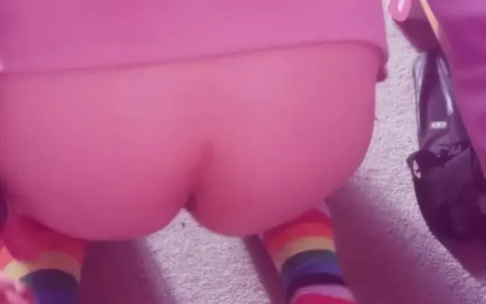 Rainbow Femboy: So Many Rainbows Today! It'll Be Just Me Riding My...