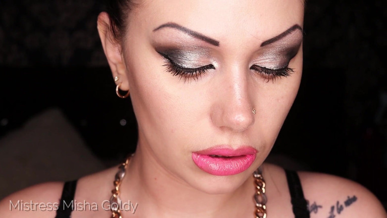 Goddess Misha Goldy: 3 lipstick = 3 JOI = 3 cum countdown