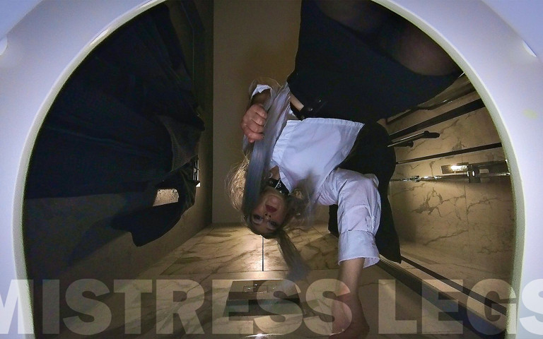 Human Toilet - Golden Shower Lite - Strict Lady Boss Pisses Directly on Your Face in Office Toilet POV (Mistress Legs)