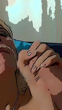 Adegan seks threesome toon si cewek nakal eropa karli didobel penetrasi