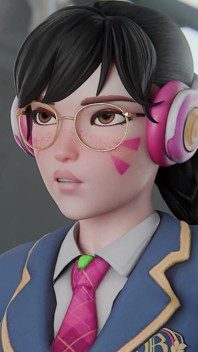 D.va zkouška katastrofa se promění v BBC protahování těsného zadku - Overwatch 3D porno