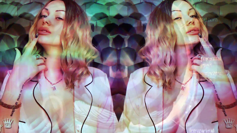 Goddess Misha Goldy: ASMR fascinantă și transformare și contact cu ochii! Ești doar un corp...