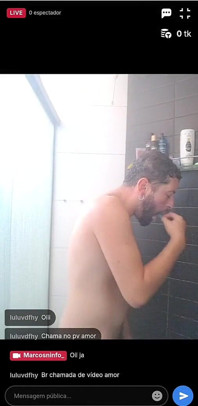 I Did My First Live Stream in the Shower and Received Compliments.