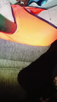 Young Boy Opens His Sweet Ass on His Couch