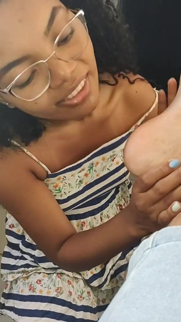 Pietro Montoya: Stepdaughter My Obedient Cleaning My Feet with Her Tongue and...